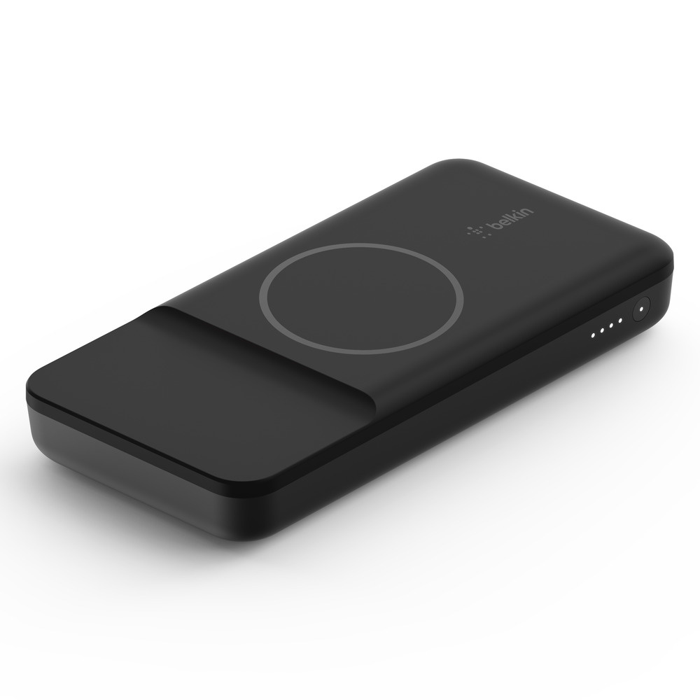 Belkin BOOST CHARGE (10000 mAh) Magnetic Wireless Power Bank + 18W PD + 15W USB-A - Black