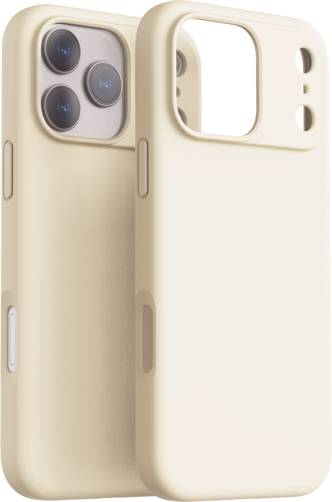 Dviced Silicone MagSafe iPhone 17 Pro case - Beige