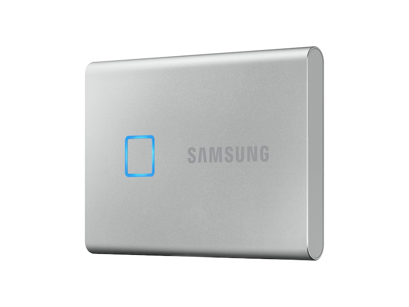 Външен диск Samsung Portable SSD T7 Touch 500GB Silver
