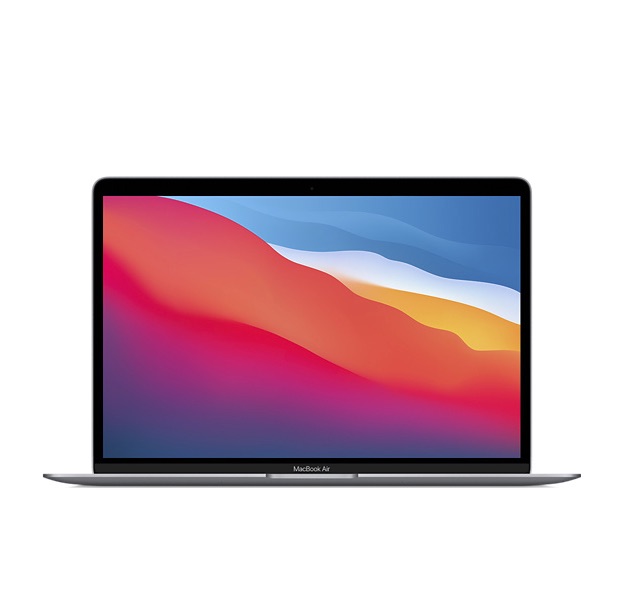 MacBook Air 13" с  Apple M1 с 8-Core CPU и 7-Core GPU, 8GB, 256GB SSD - Space Gray, Intl. Engl. клавиатура