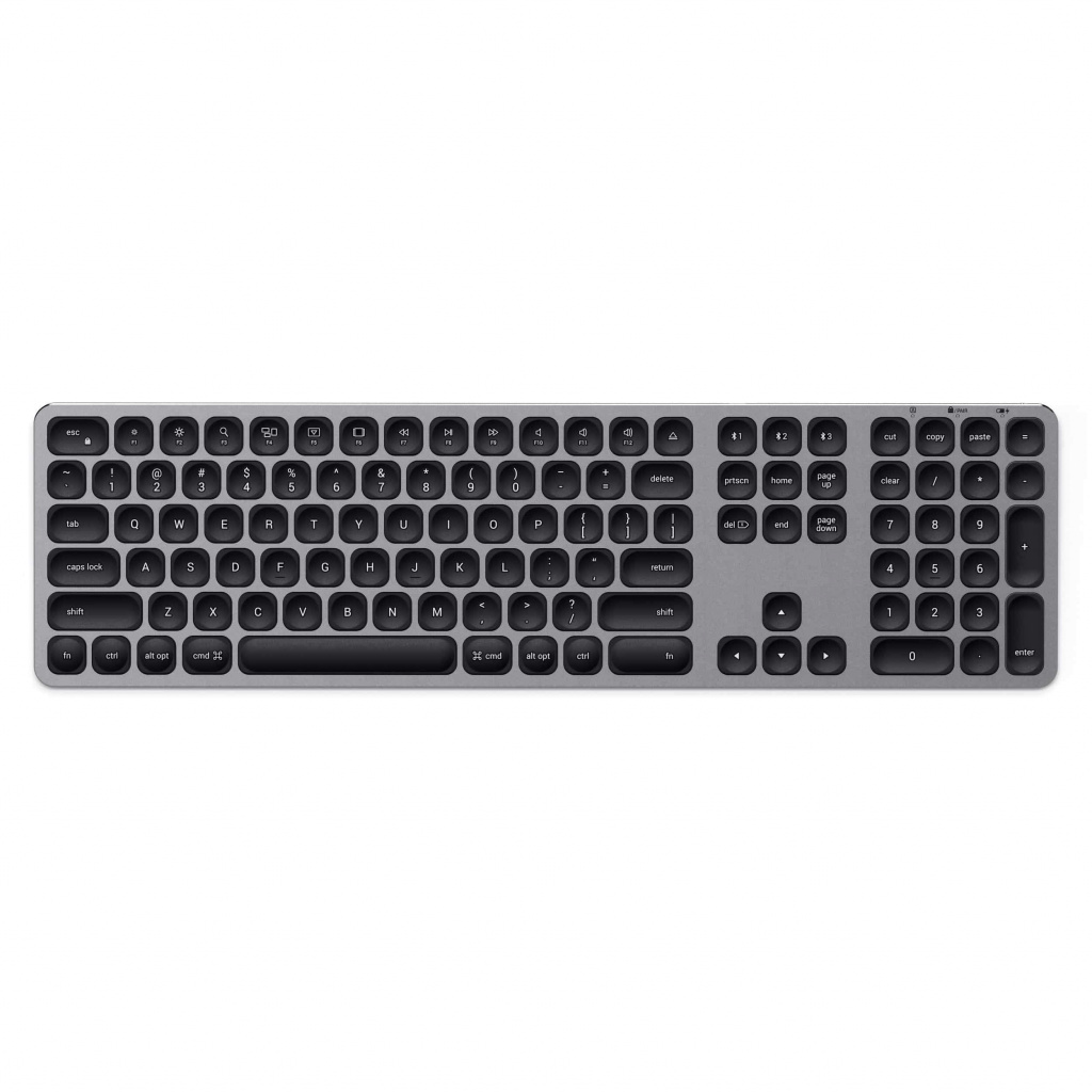 Satechi Aluminum Bluetooth Wireless Keyboard за Mac US Space Gray