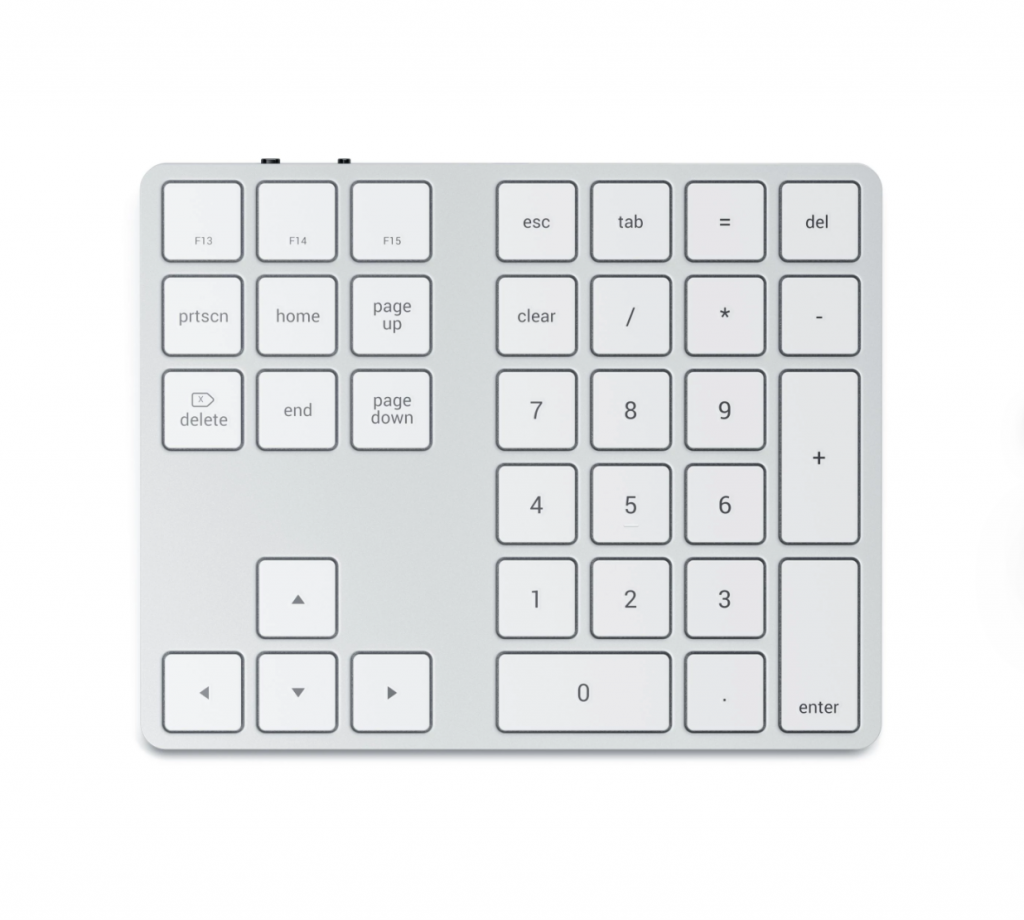 Satechi Aluminum Bluetooth Extended Keypad - Silver