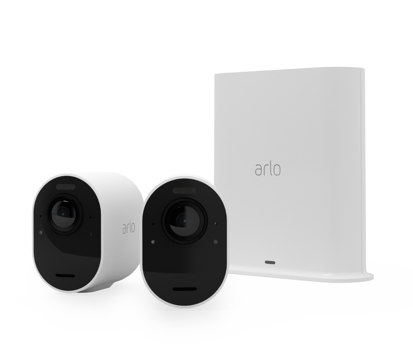 Arlo Ultra 2 Outdoor Security Camera 2 Camera Kit - White