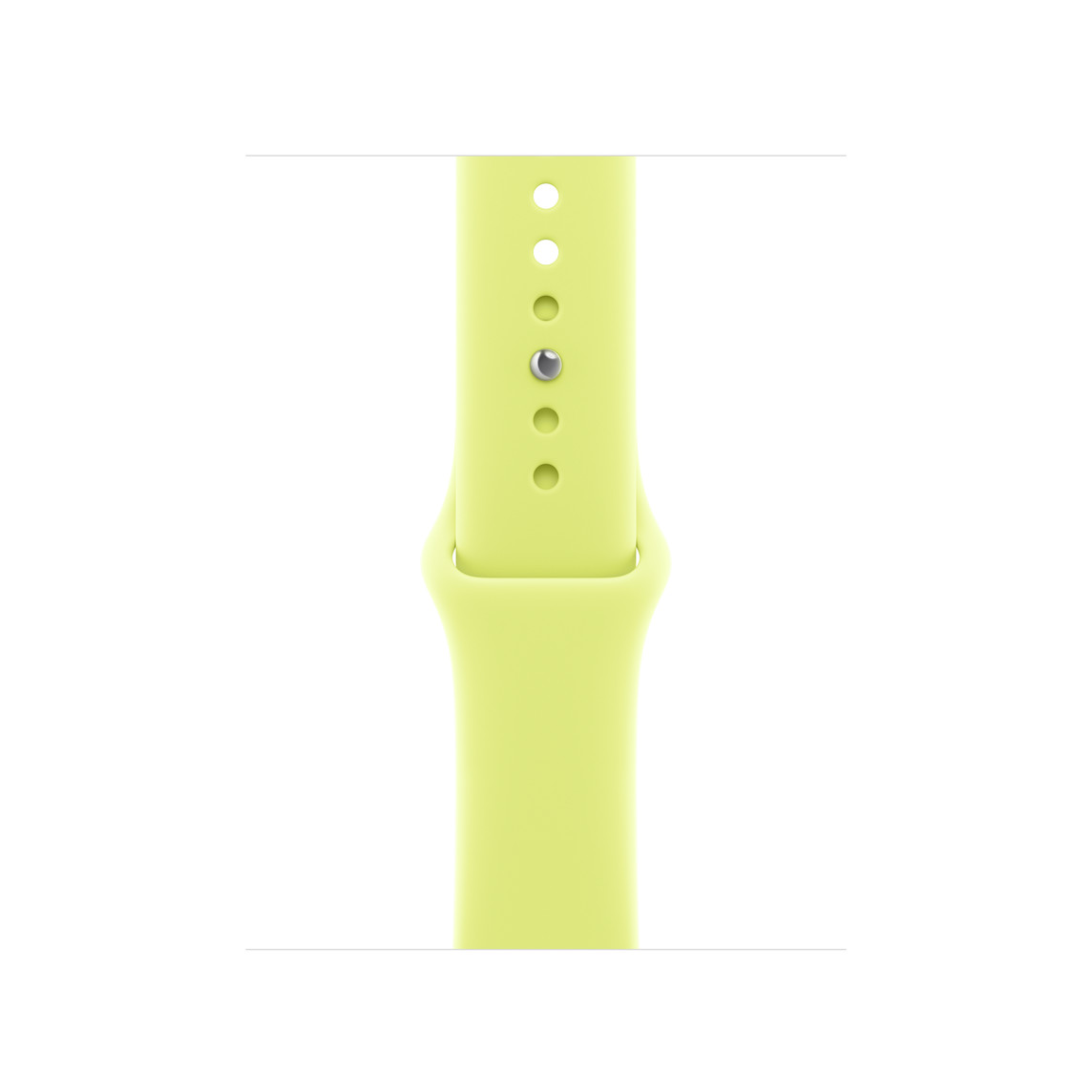 Apple Watch 42mm Band: Neon Yellow Sport Band - M/L - SEASONAL