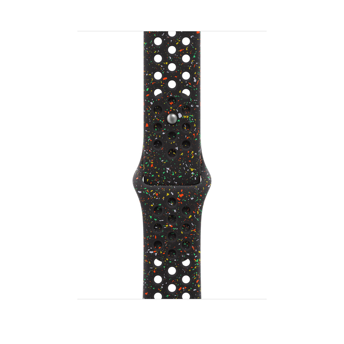 Apple Watch 46mm Band: Midnight Black Nike Sport Band - M/L