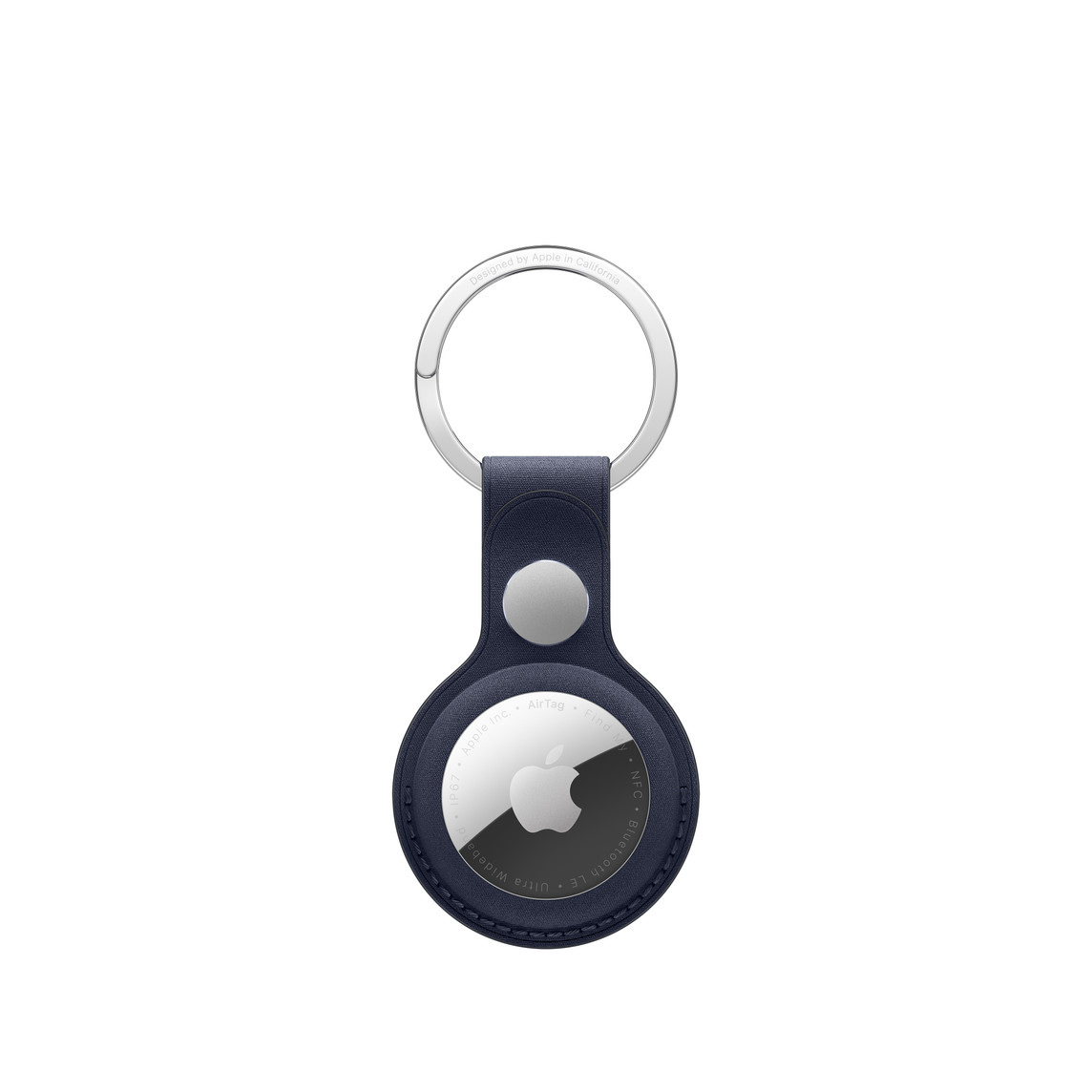 Apple AirTag FineWoven Key Ring - Navy