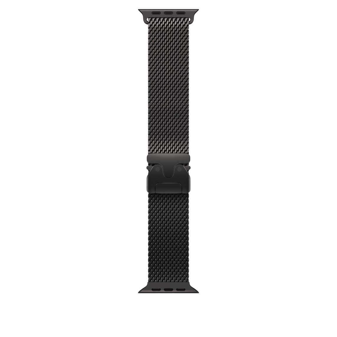 Apple Watch 49mm Loop: Black Titanium Milanese Loop - Large
