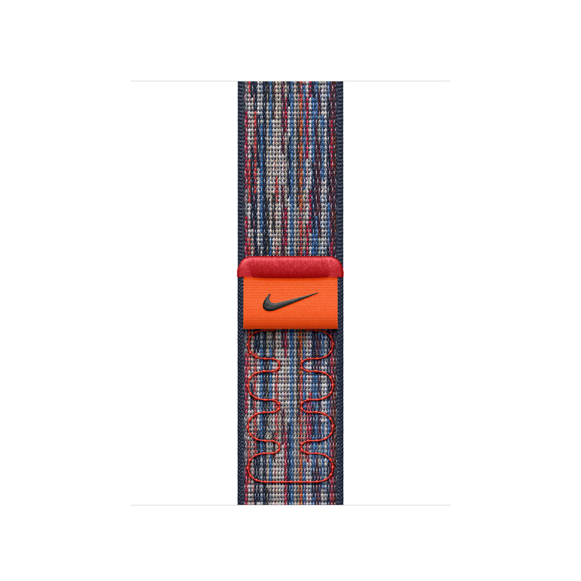 Apple Watch 42mm Nike Sport Loop: Blue/Red Nike Sport Loop