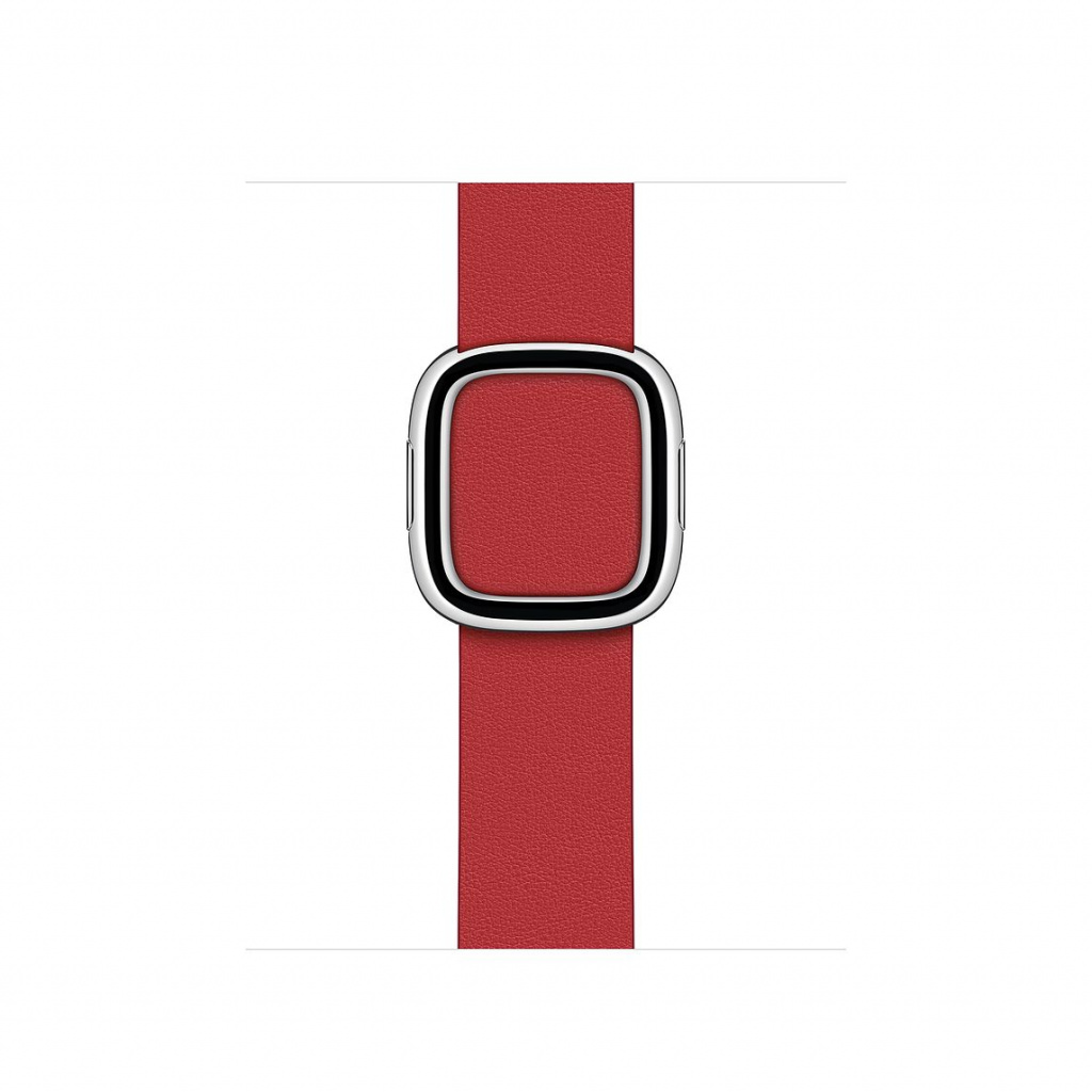 Apple Watch 40mm Band Scarlet Modern Buckle Small (Seasonal Fall 2020)