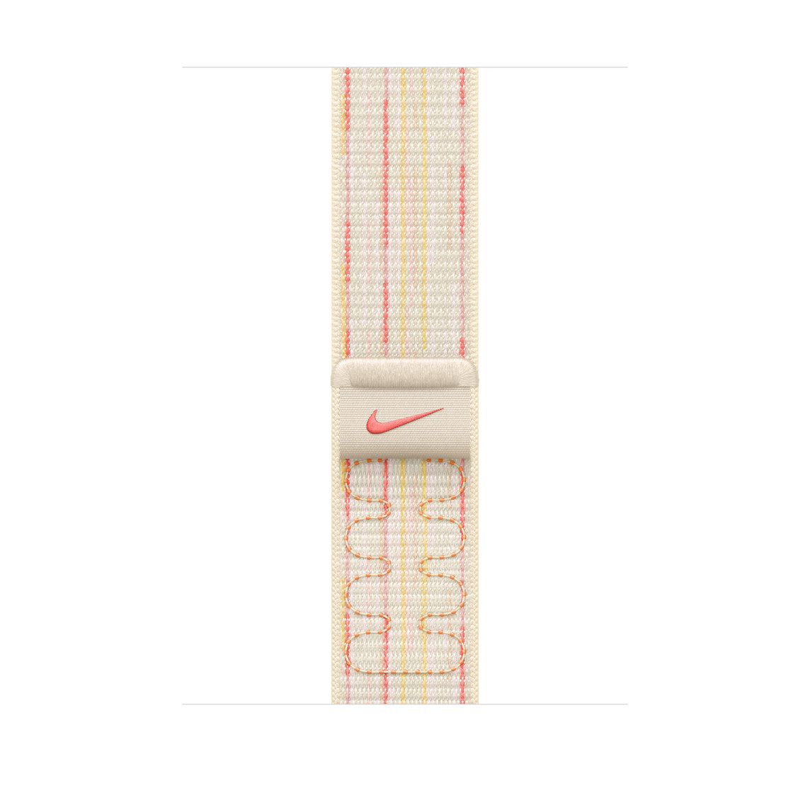 Apple Watch 46mm Nike Sport Loop: Starlight/Pink Nike Sport Loop