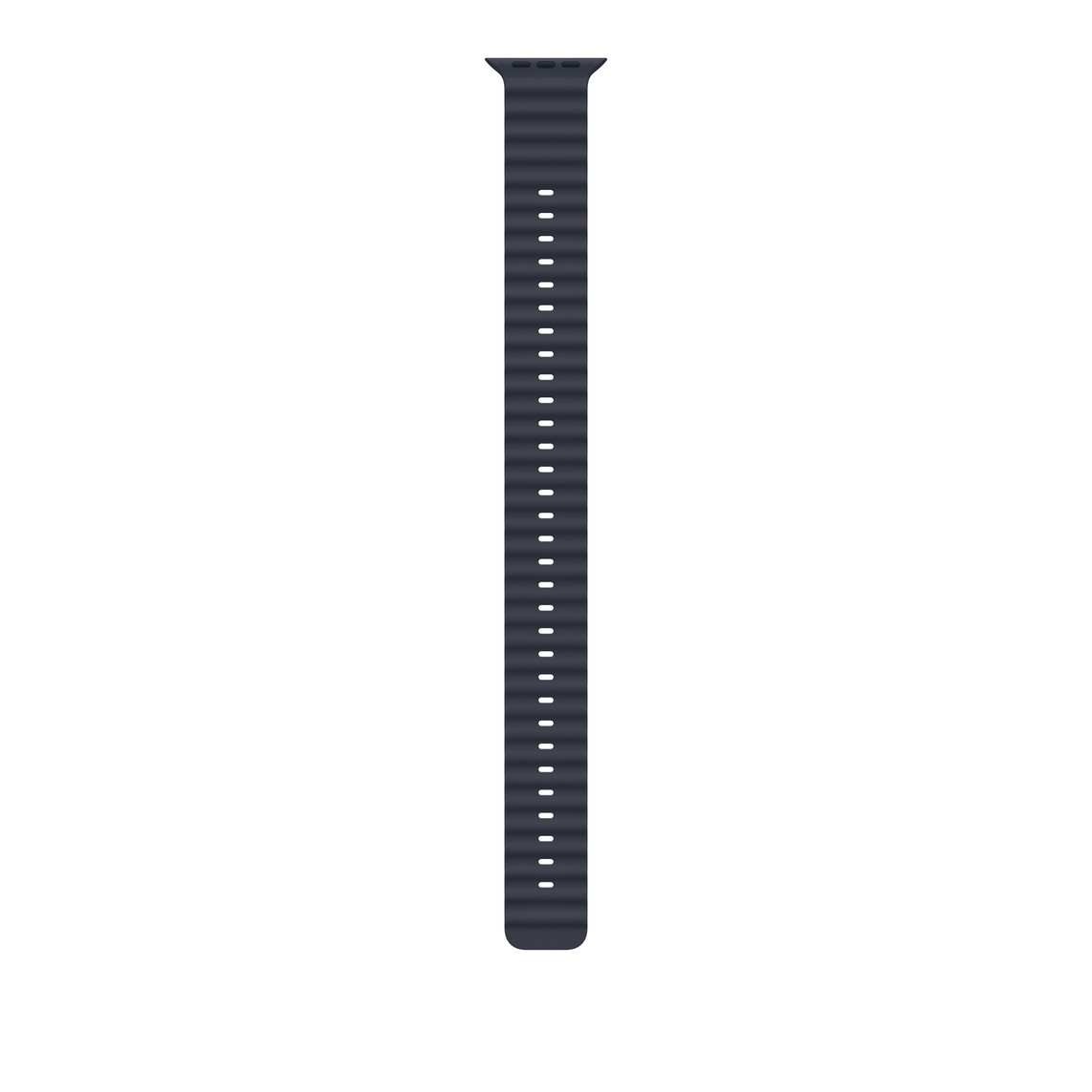 Apple Watch 49mm Band: Navy Ocean Band Extension - Black Titanium Finish